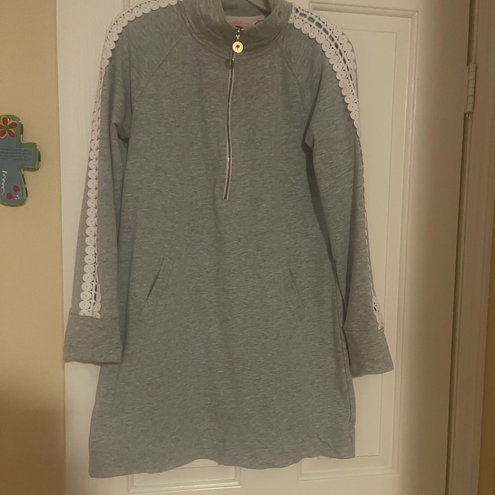 Skipper Solid Popover Dress